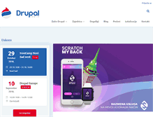 Tablet Screenshot of drupal.rs