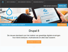 Tablet Screenshot of drupal.nl