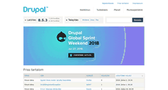 Desktop Screenshot of drupal.hu