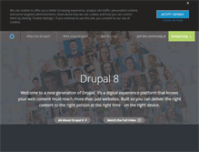 Tablet Screenshot of groups.drupal.com