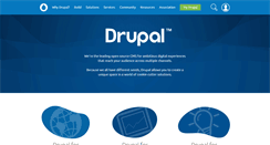 Desktop Screenshot of drupal.org