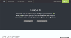 Desktop Screenshot of api.drupal.com