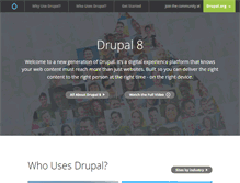 Tablet Screenshot of api.drupal.com