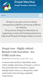 Mobile Screenshot of drupal.mu