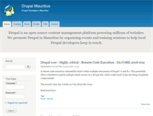 Tablet Screenshot of drupal.mu