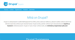 Desktop Screenshot of drupal.fi