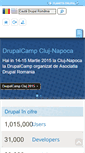 Mobile Screenshot of drupal.ro