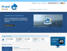 Tablet Screenshot of drupal.ro