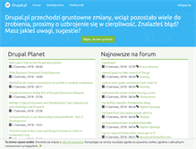 Tablet Screenshot of drupal.pl