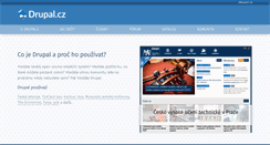 Desktop Screenshot of drupal.cz