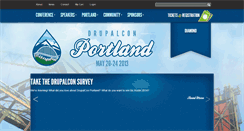 Desktop Screenshot of portland2013.drupal.org