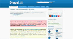 Desktop Screenshot of drupal.it